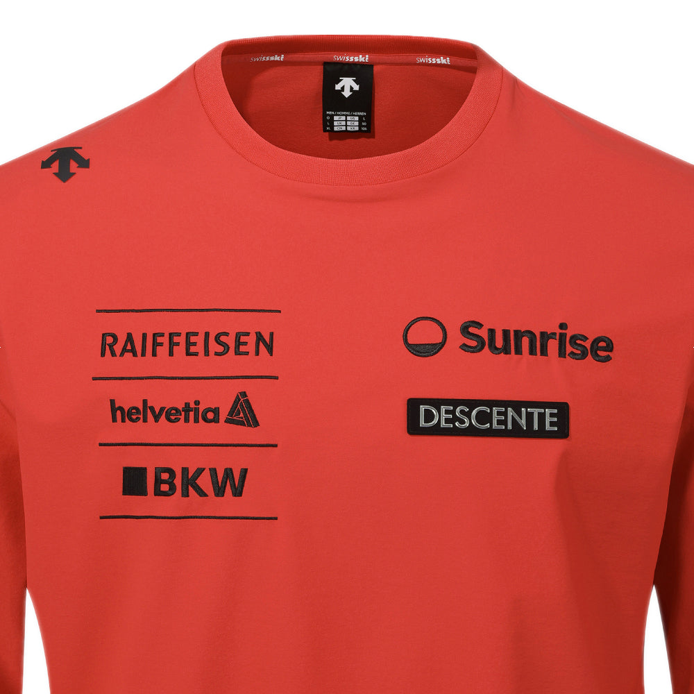 [SWISS SKI] DOUBLE WEAVE STRETCH TRAINING SWEATSHIRT 男士 運動上衣