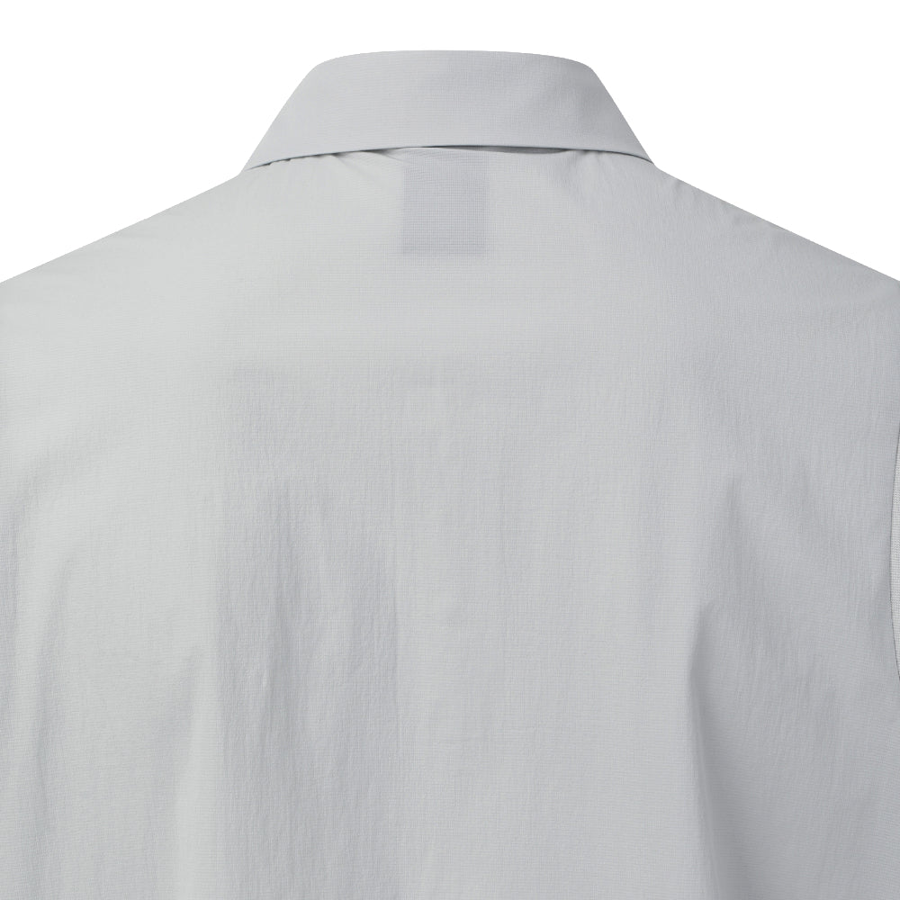 PREMIUM WOVEN Y-COLLARED LONG-SLEEVED T-SHIRT 男士 高爾夫上衣