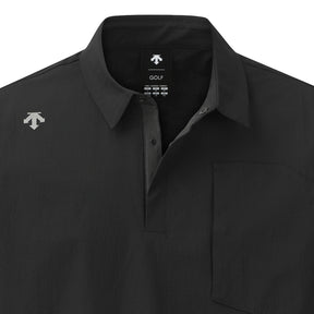 PREMIUM WOVEN Y-COLLARED LONG-SLEEVED T-SHIRT 男士 高爾夫上衣