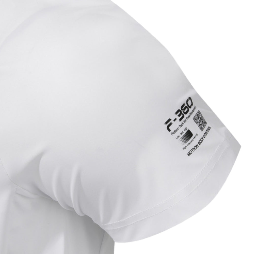 F360 FUNCTIONAL SHORT SLEEVE T-SHIRT 男士MUSCLE SLIM FIT JACQUARD TOP 男士 訓練短袖上衣上衣