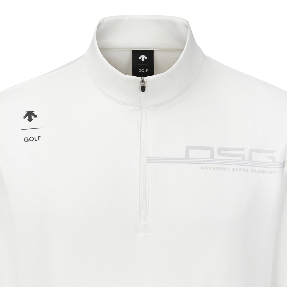 HALF ZIP-UP LONG-SLEEVED T-SHIRT 男士 高爾夫球上衣