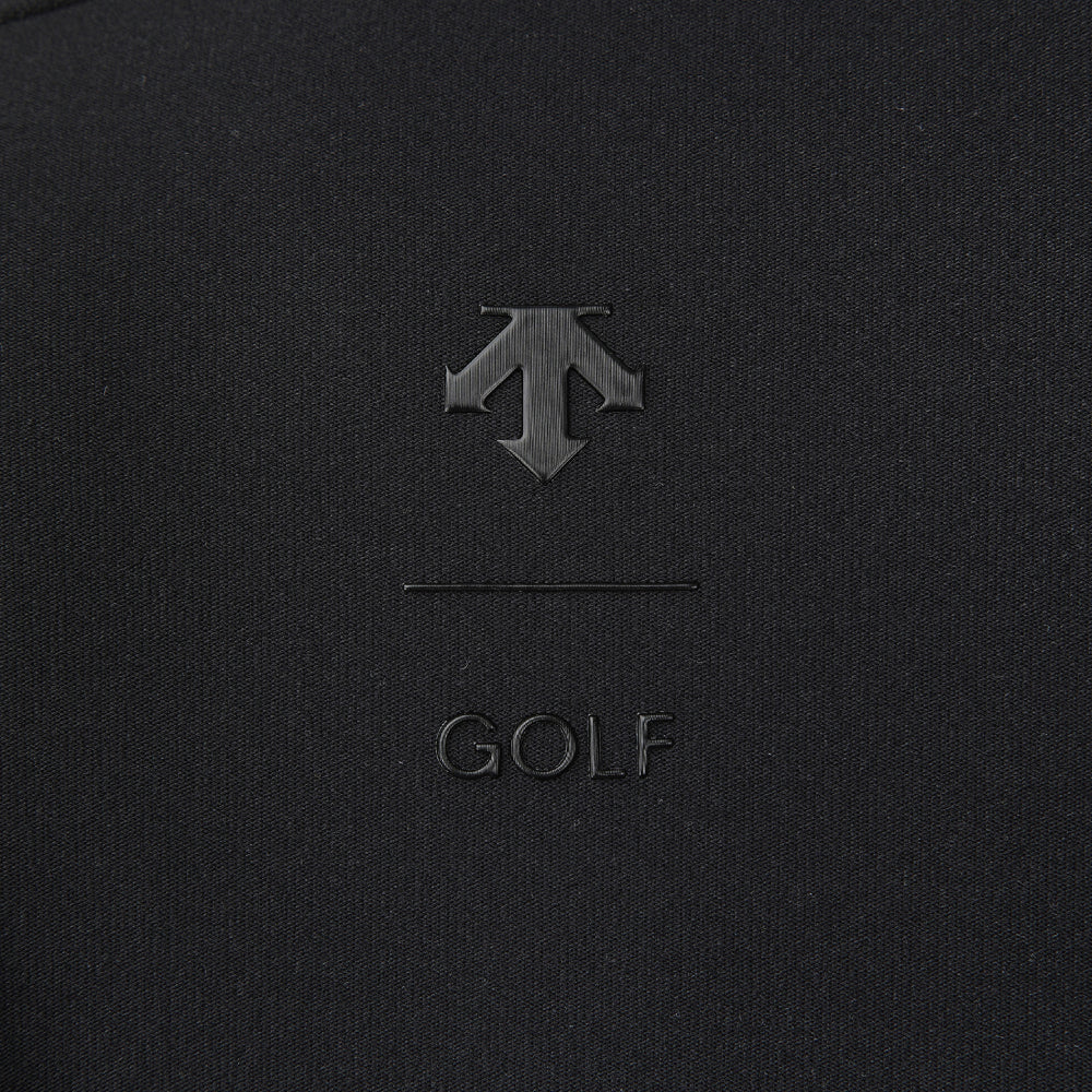 SIGNATURE JACQUARD Y-COLLARED LONG-SLEEVED T-SHIRT 男士 高爾夫POLO衫