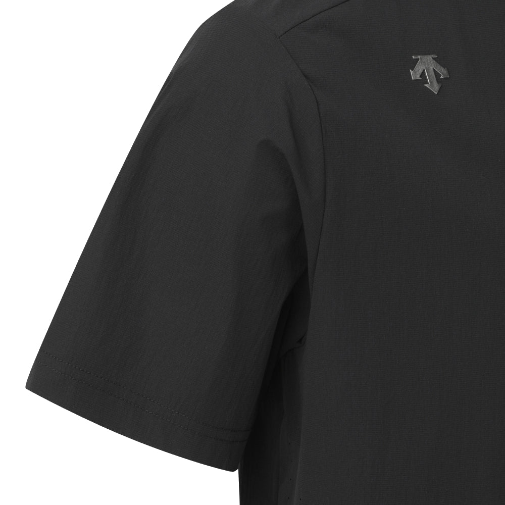 PREMIUM WOVEN Y-COLLARED SHORT-SLEEVED POLO 男士 高爾夫POLO衫