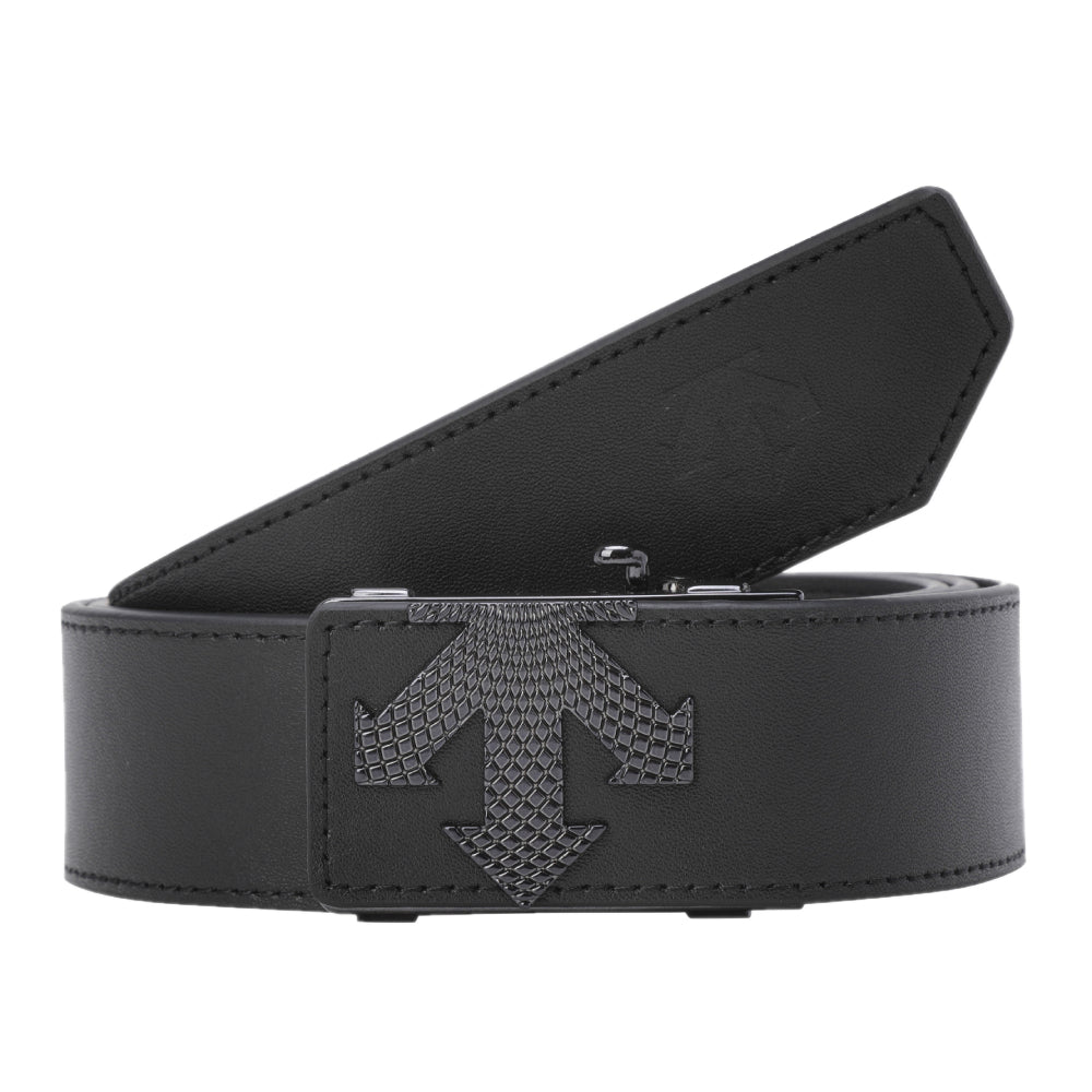 MEN'S LOGO POINT SEMI-AUTOMATIC BELT 男士 高爾夫腰帶
