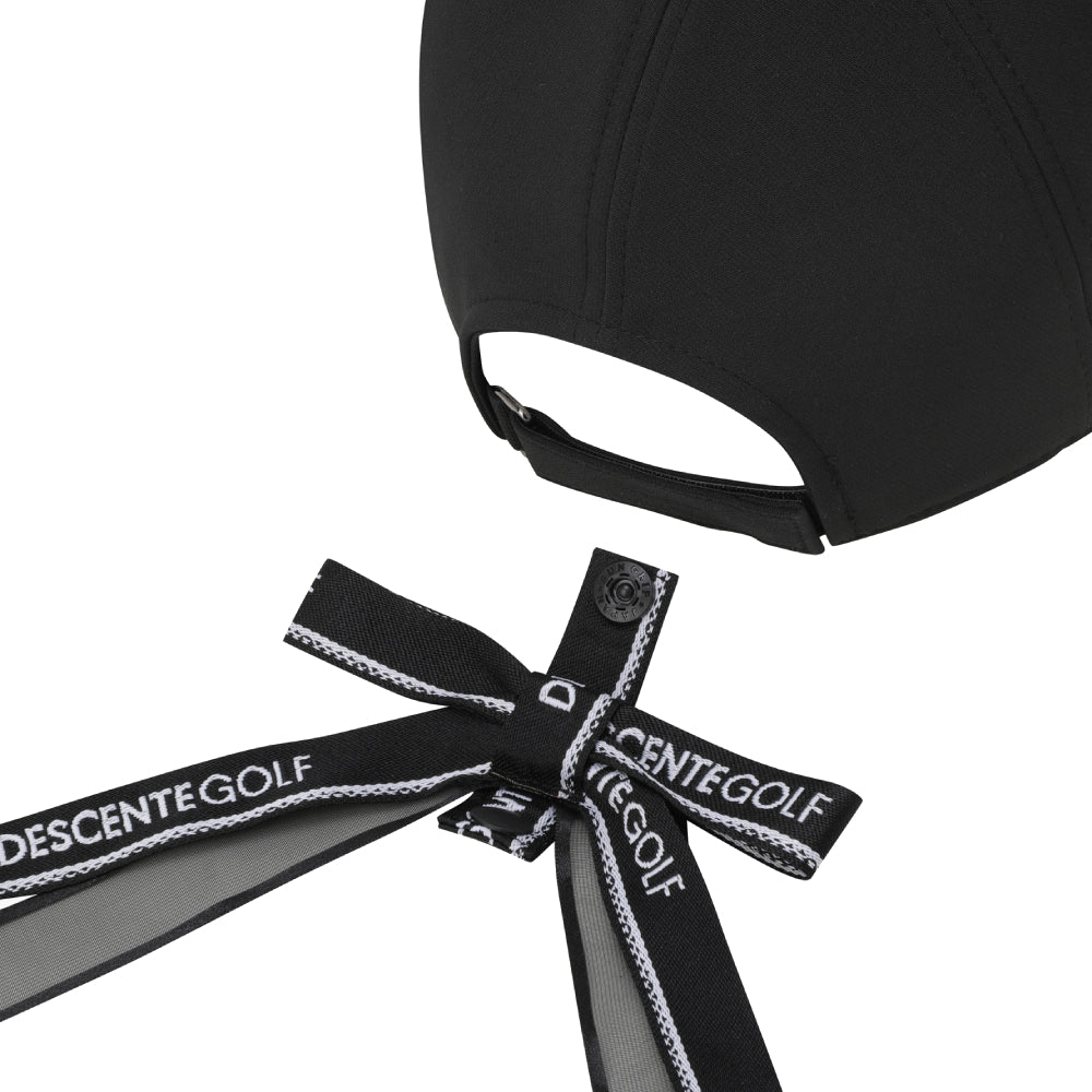 WOMEN'S BASIC DETACHABLE RIBBON BALL CAP  女士 高爾夫球帽