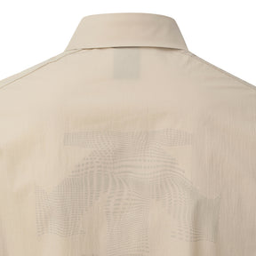 PREMIUM WOVEN Y-COLLARED SHORT-SLEEVED POLO 男士 高爾夫POLO衫