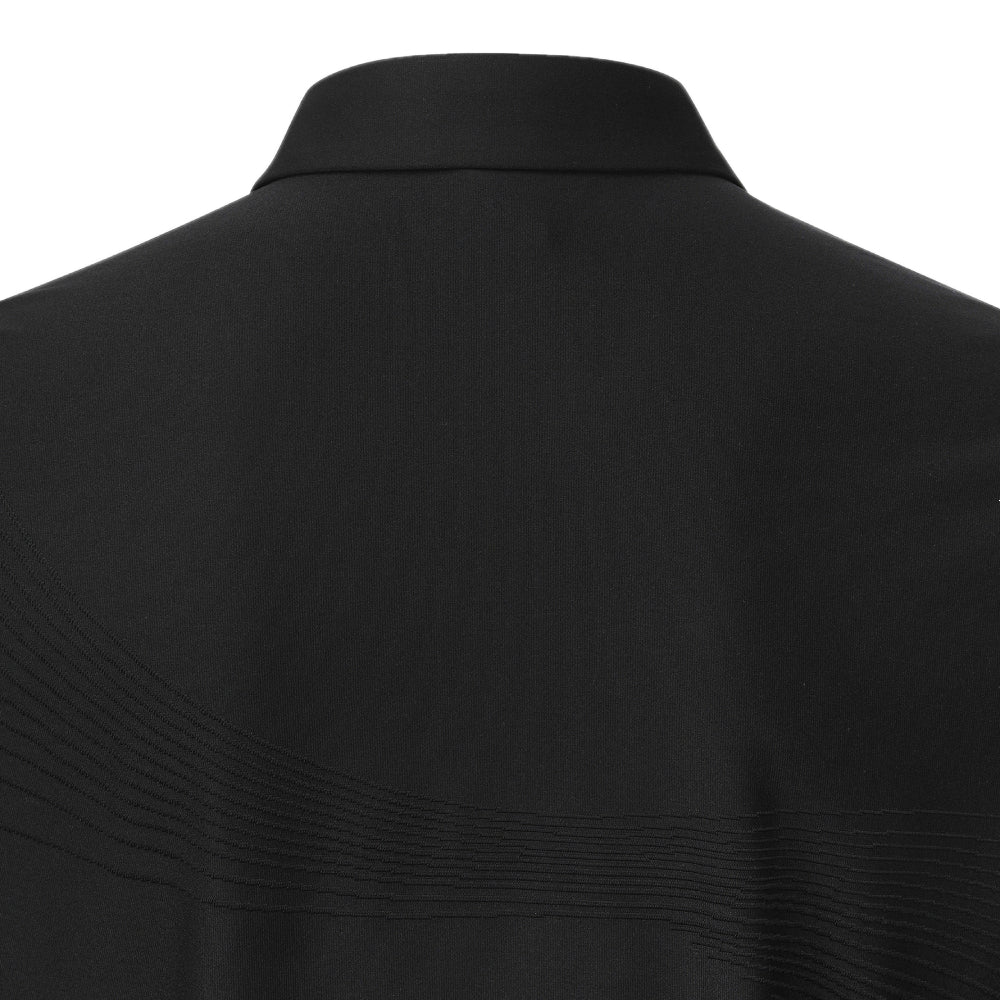 SIGNATURE JACQUARD Y-COLLARED LONG-SLEEVED T-SHIRT 男士 高爾夫POLO衫