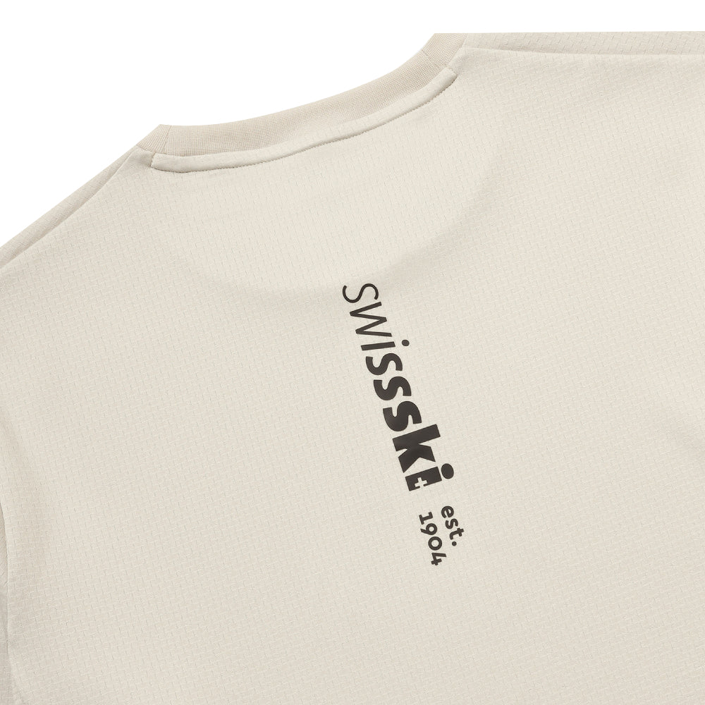 [SWISS SKI] LONG-SLEEVED ROUND T-SHIRT 男士 運動上衣