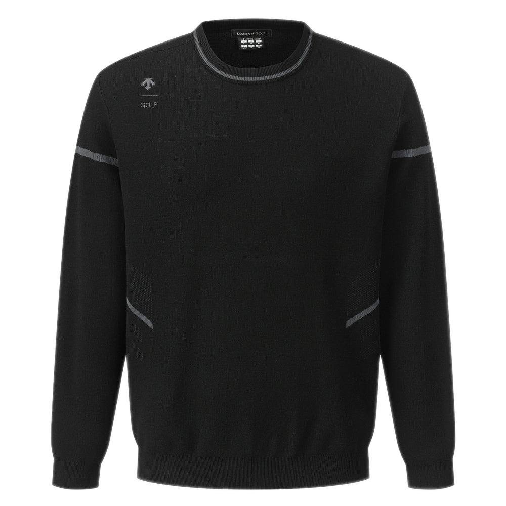 SOLID SINGLE-LAYERED ROUND SWEATER 男士 高爾夫針織衫