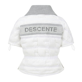 SHORT-SLEEVED TUBE-DOWN JUMPER 女士 高爾夫羽絨短袖外套