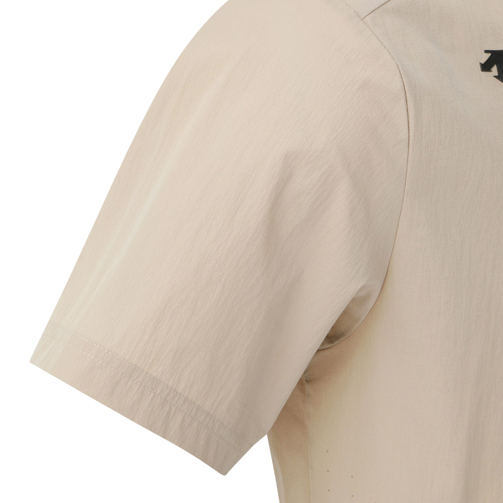 PREMIUM WOVEN Y-COLLARED SHORT-SLEEVED POLO 男士 高爾夫POLO衫