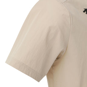 PREMIUM WOVEN Y-COLLARED SHORT-SLEEVED POLO 男士 高爾夫POLO衫