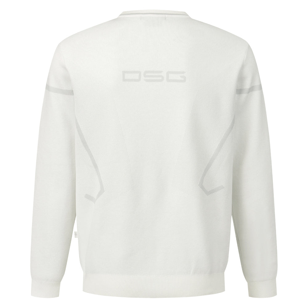 SOLID SINGLE-LAYERED ROUND SWEATER 男士 高爾夫針織衫