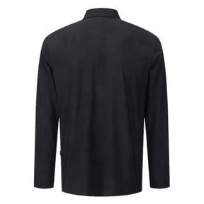 ALL-OVER PATTERNED  Y-COLLARED LONG-SLEEVED T-SHIRT 男士 高爾夫POLO衫