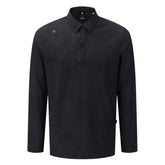 ALL-OVER PATTERNED  Y-COLLARED LONG-SLEEVED T-SHIRT 男士 高爾夫POLO衫