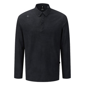 ALL-OVER PATTERNED  Y-COLLARED LONG-SLEEVED T-SHIRT 男士 高爾夫POLO衫