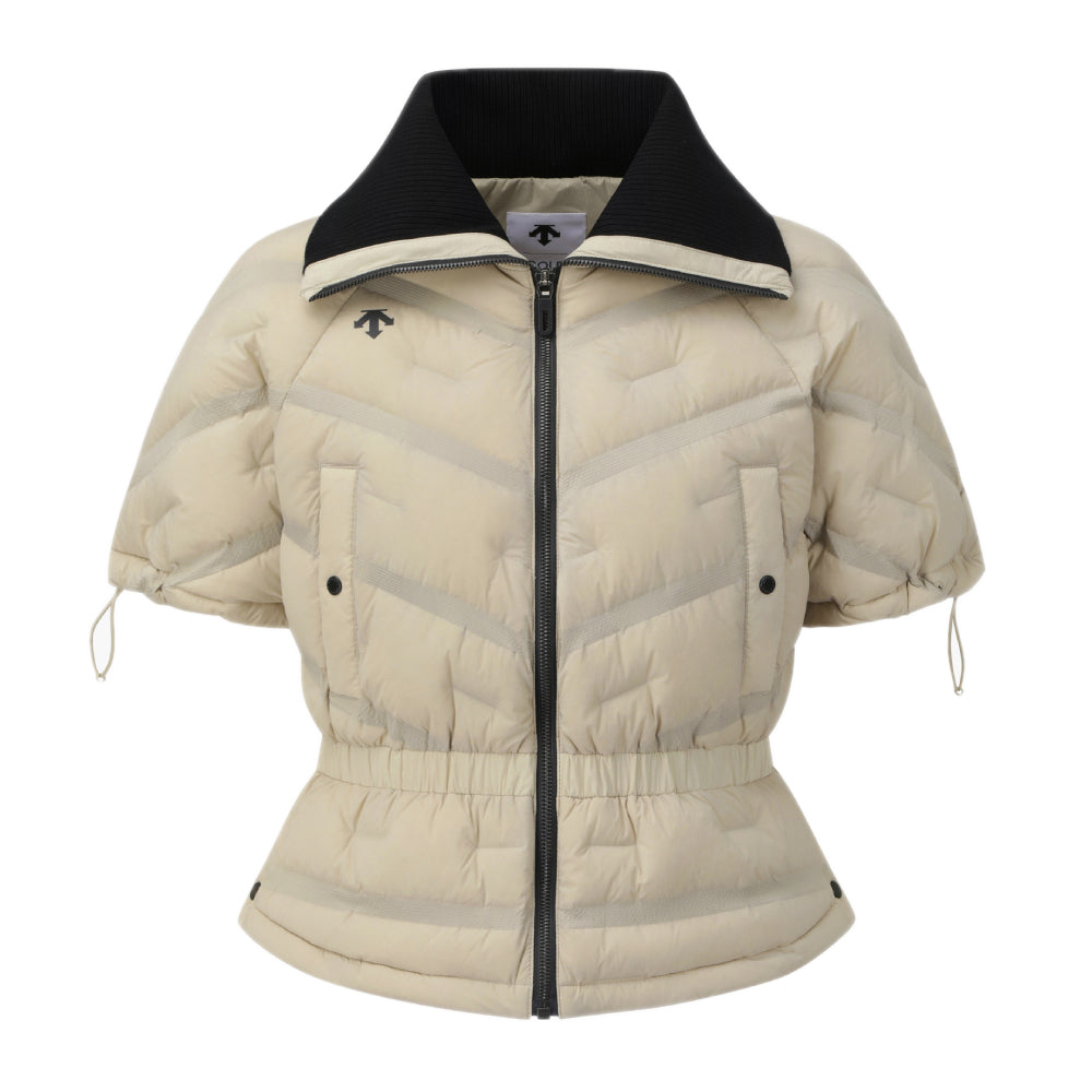 SHORT-SLEEVED TUBE-DOWN JUMPER 女士 高爾夫羽絨短袖外套