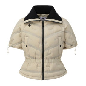 SHORT-SLEEVED TUBE-DOWN JUMPER 女士 高爾夫羽絨短袖外套