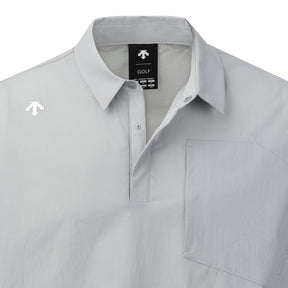 PREMIUM WOVEN Y-COLLARED LONG-SLEEVED T-SHIRT 男士 高爾夫上衣