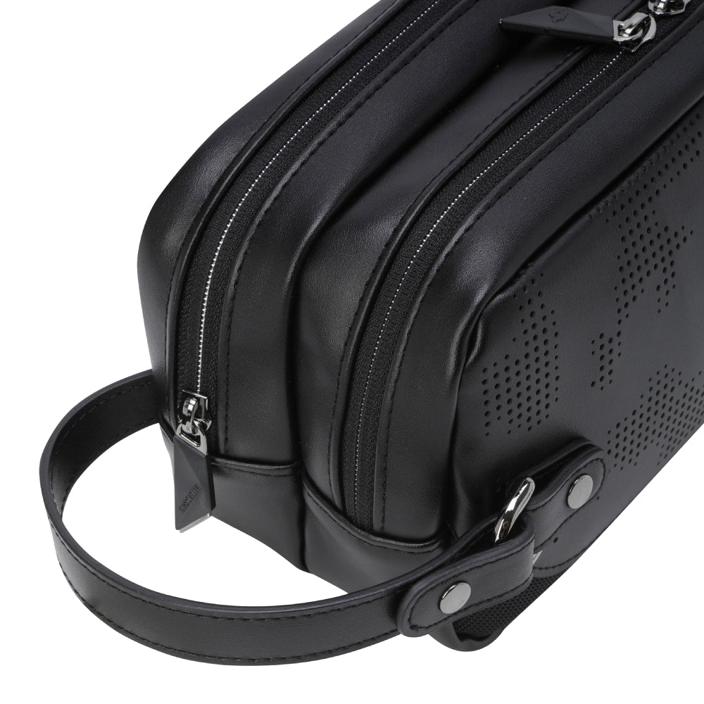 2-ZIPPER MEN'S POUCH 男士 高爾夫收納包