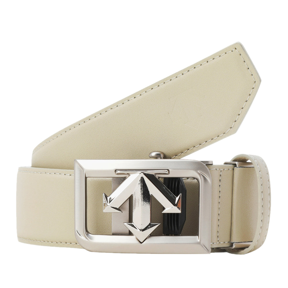 MEN'S SQUARE LOGO SEMI-AUTOMATIC BELT  男士 高爾夫腰帶