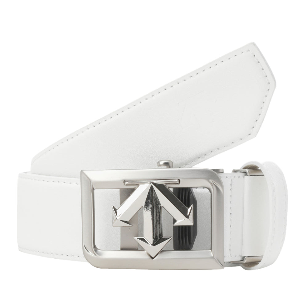 MEN'S SQUARE LOGO SEMI-AUTOMATIC BELT  男士 高爾夫腰帶