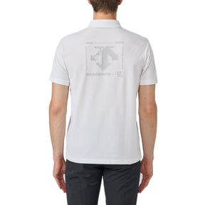 [90TH ANNIVERSARY ITEM] BACK-PRINTED PIQUE SHORT-SLEEVED SHIRT 男士 高爾夫球上衣