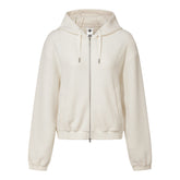W TERRY SEMI-LOOSE FIT TRAINING HOODED ZIPUP 女士 運動外套