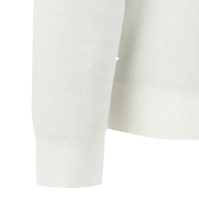 SOLID SINGLE-LAYERED ROUND SWEATER 男士 高爾夫針織衫