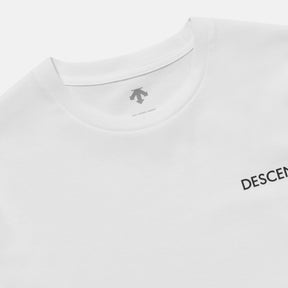ESSENCIAL SMALL WORDING COTTON SHORT SLEEVE T-SHIRTS 女士 運動上衣