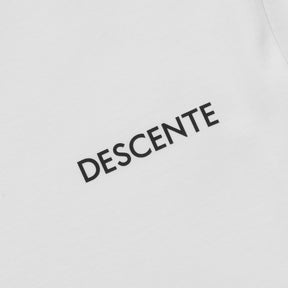ESSENCIAL SMALL WORDING COTTON SHORT SLEEVE T-SHIRTS 女士 運動上衣