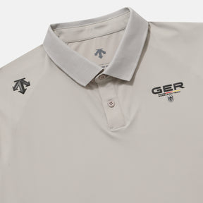 GER TEAM HALF SLEEVE POLO T-SHIRTS 男士 運動上衣