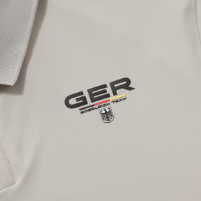 GER TEAM HALF SLEEVE POLO T-SHIRTS 男士 運動上衣