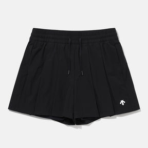 LEGGINGS ATTACHED SKIRT SHAPE WOVENSHORT PANTS 女士 運動短褲