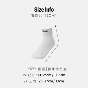 RUNNING PREMIUM NON SLIP MID SOCKS  中性 運動襪