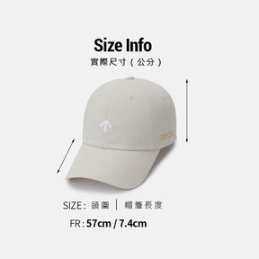 SPORTS BASIC SPIRIT COTTON BALL CAP  中性 運動帽