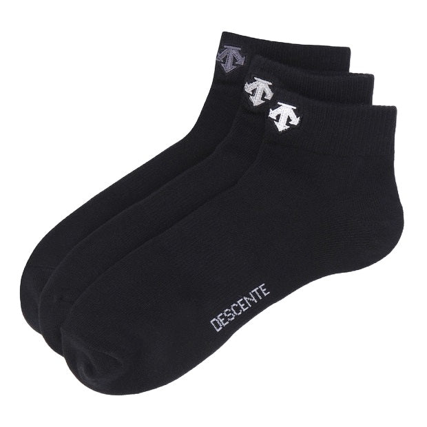 SPORTSBASIC QUATER SOCKS(3PAIR 1SET) 中性 運動襪