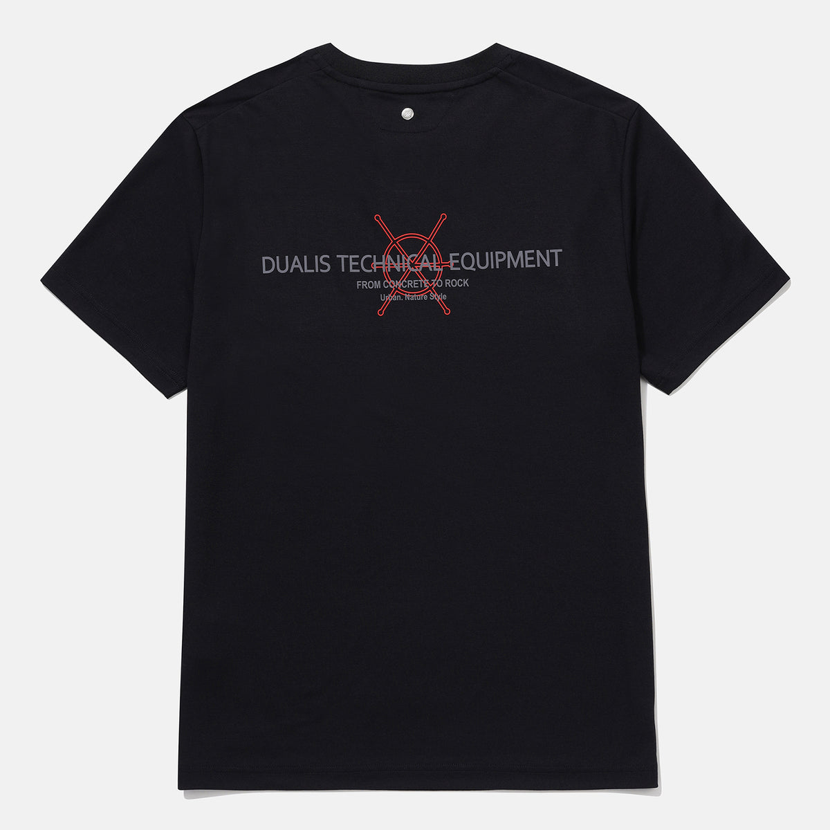 FUCNTIONAL COOLING DUALIS BACK GRAPHIC HALF SLEEVE T-SHIRTS 男士 運動上衣