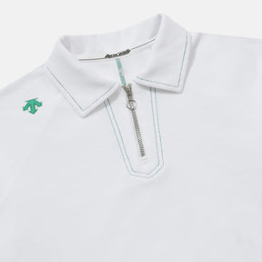 WOMENS COMFORT FIT OPEN COLLAR TERRY POLO 女士 運動上衣