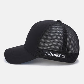 SUMMER SWISS SKITEAM MESH TRUCKER 中性 夏季網狀運動帽