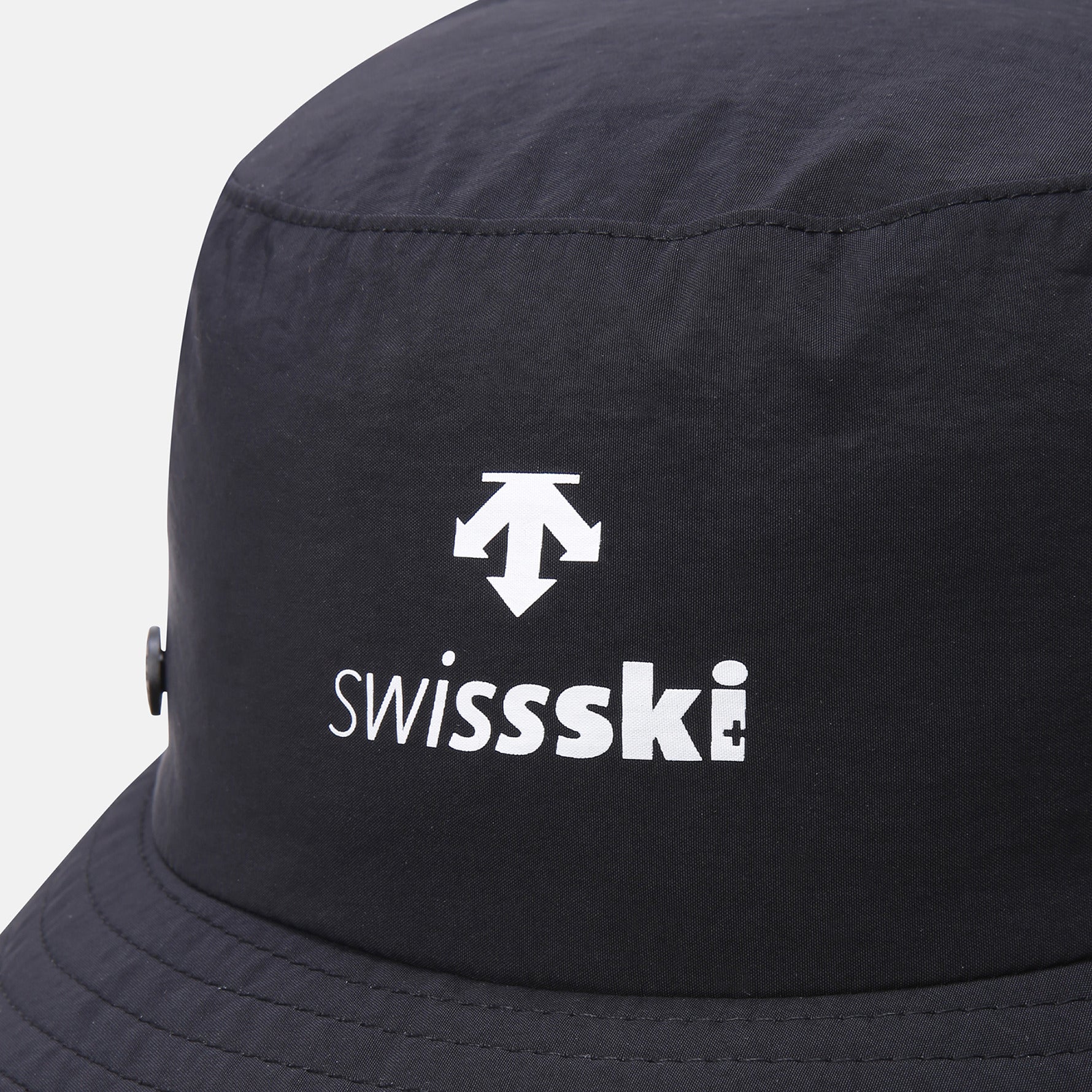 SUMMER SWISS SKITEAM HALF REVERSE BUCKET HAT 中性 夏季網狀漁夫帽