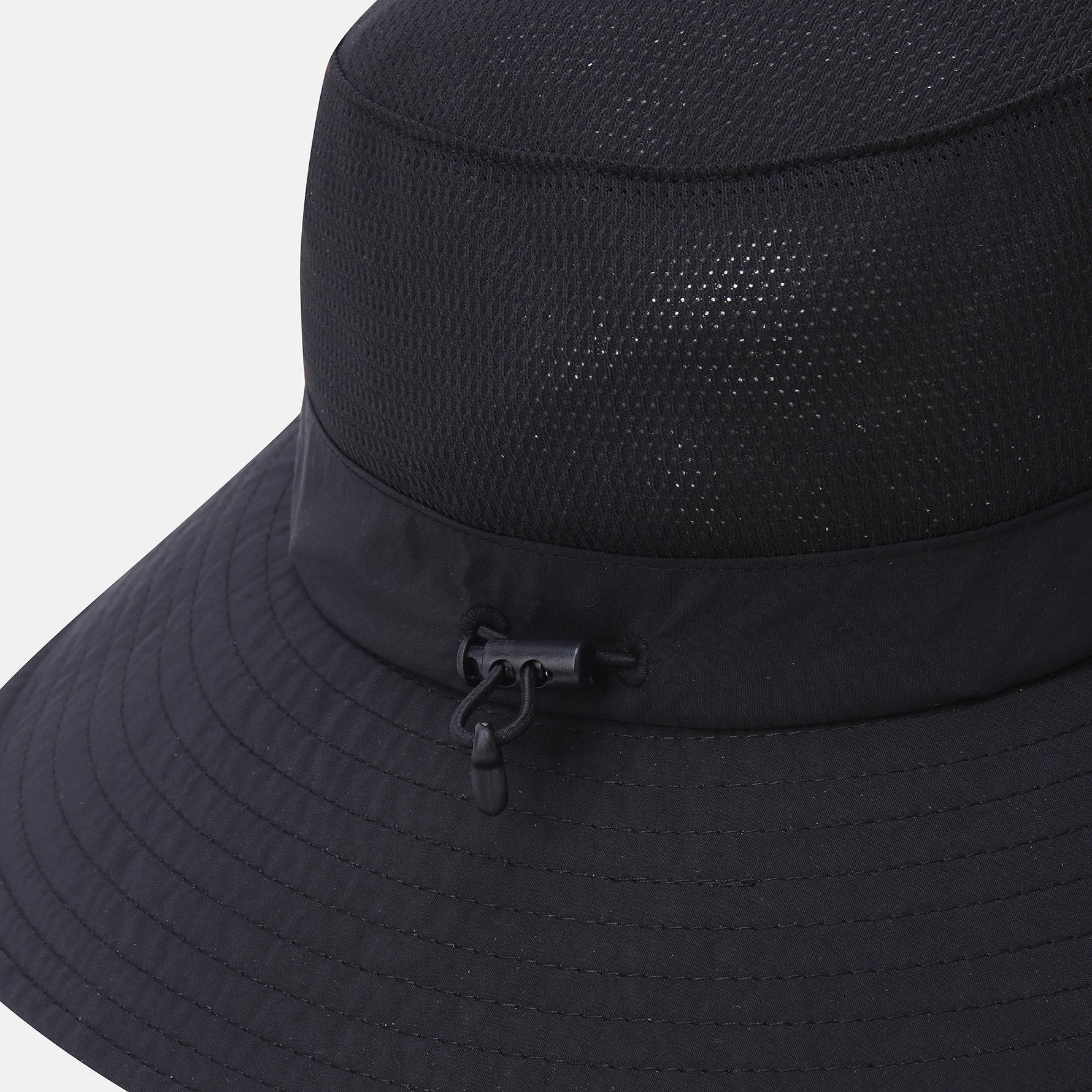 SUMMER SWISS SKITEAM HALF REVERSE BUCKET HAT 中性 夏季網狀漁夫帽