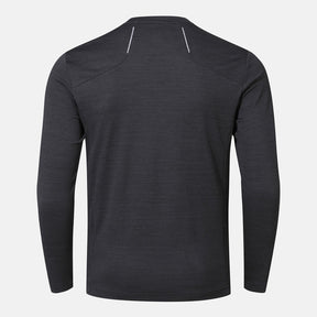 RUNNING FUNCTIONAL WAFFLE FLEECE LONG SLEEVET-SHIRTS 男士 運動上衣