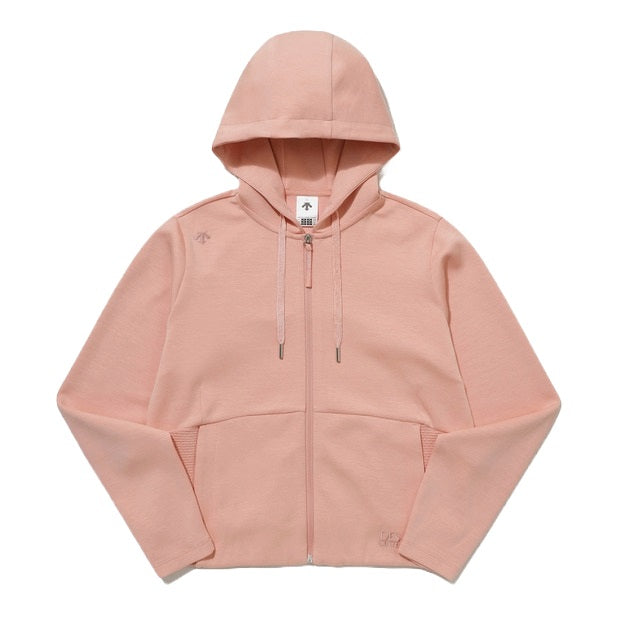 WOMENS COTTON MODAL TRAINING HOODED ZIP-UP 女士 運動外套