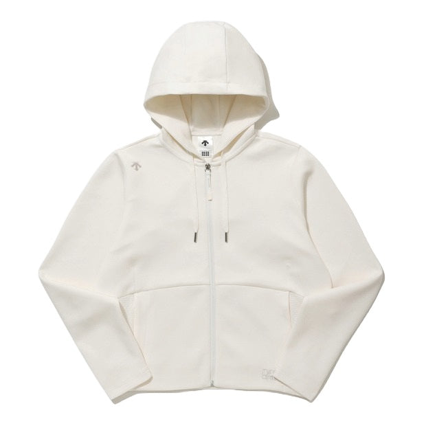 WOMENS COTTON MODAL TRAINING HOODED ZIP-UP 女士 運動外套