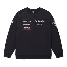 [SWISS SKI] BRUSHED EMBROIDERY WOVEN SWEATSHIRT 男士 運動上衣