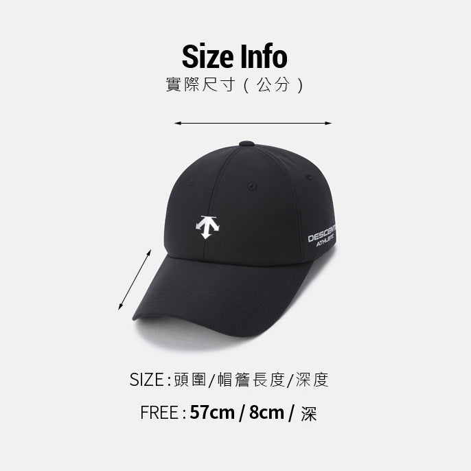 TRAINING FUNCTIONAL WOVEN BALL CAP 中性 運動帽