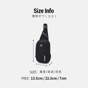 SPORTS BASIC SLING BAG S中性 運動斜背包