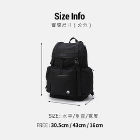 HOODED OUT POCKET BACKPACK (28L) 中性 後背包