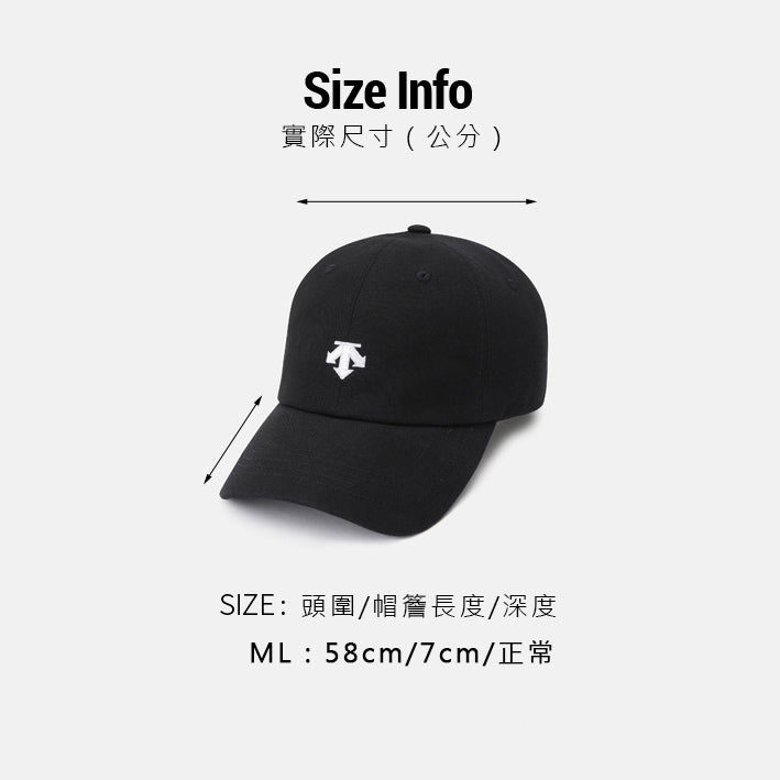 SPORTS BASIC SPIRIT LOGO BALL CAP 中性 運動帽